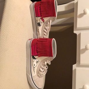 Snoopy high top vans